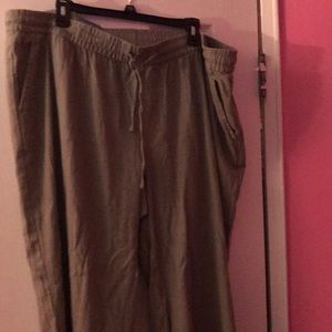 Old navy Women’s wide leg linen blend pants
